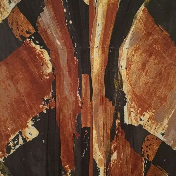 Simply Vera  Vera Wang  patterned dress Sz M - Picture 5 of 6